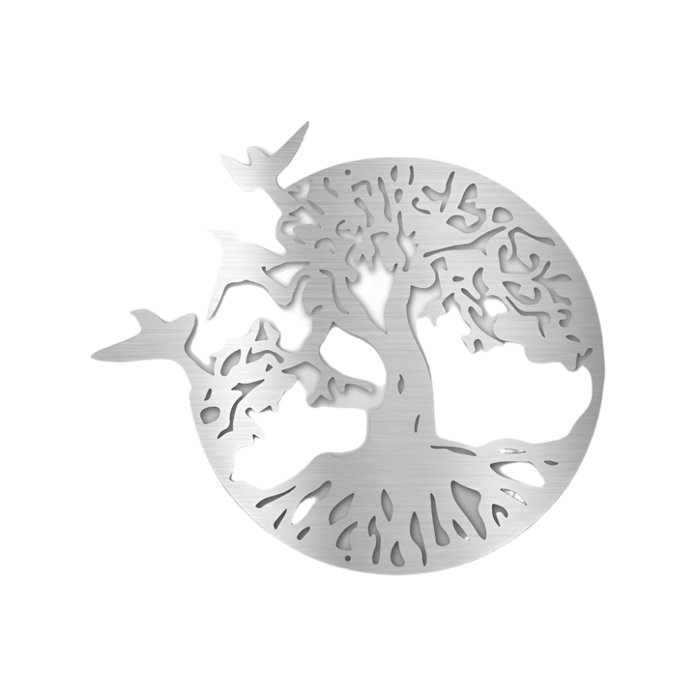 Take Flight Tree | Steel Sign | Metal Art | Pets & Animals