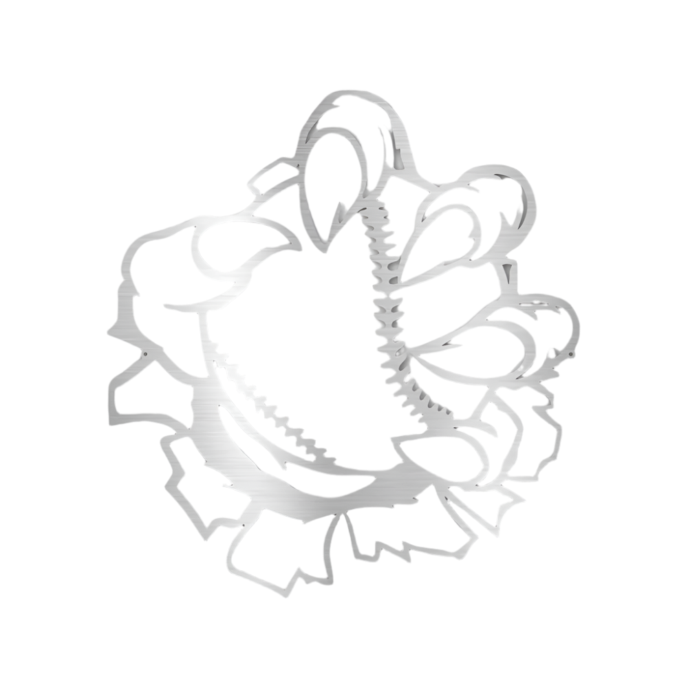 Sports | Baseball | Claw | Ball | Steel Sign | Metal Art