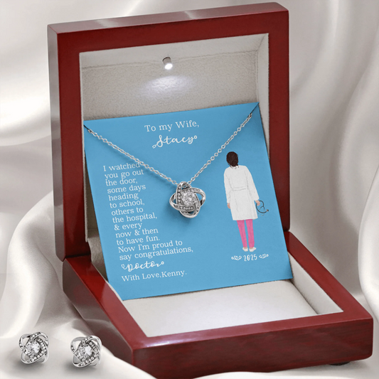 Graduation | Doctor | I watched you... | Personalized Design | Necklace