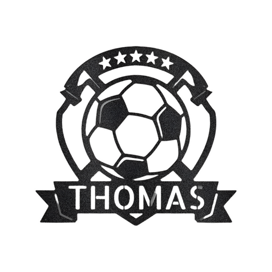 Sports | Soccer | Personalized | Soccer Plaque | Steel Sign | Metal Art