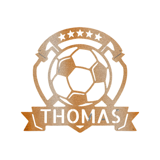 Sports | Soccer | Personalized | Soccer Plaque | Steel Sign | Metal Art