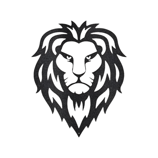Lion Head | Steel Sign | Metal Art | Pets & Animals