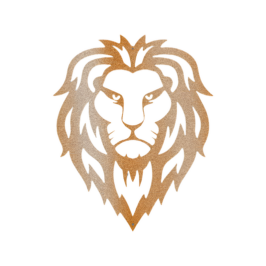 Lion Head | Steel Sign | Metal Art | Pets & Animals