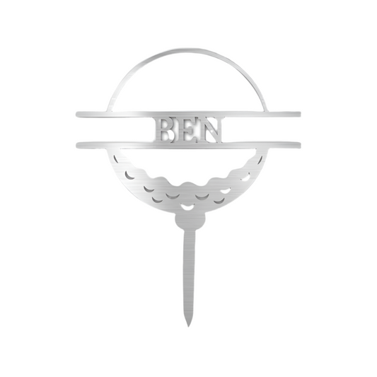 Golf | Golf Ball | Personalized | Name | Steel Sign | Metal Art